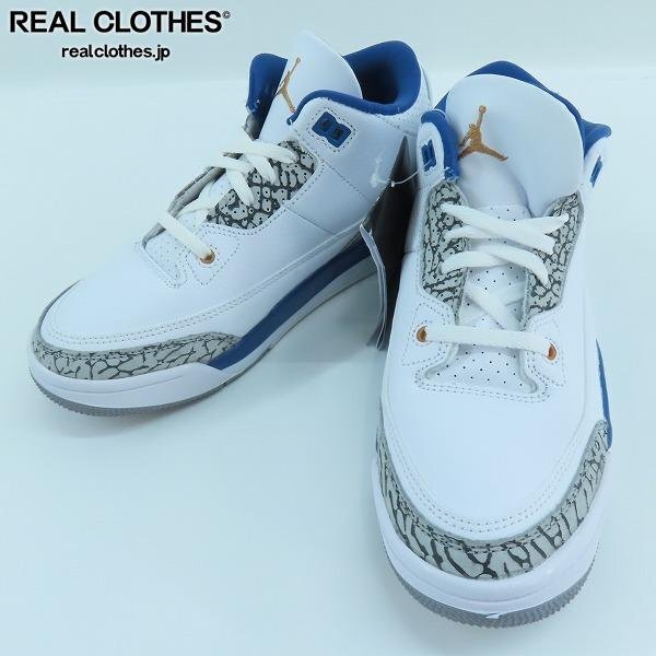 【未使用】Nike/ナイキ (PS) Air Jordan 3 JORDAN 3 RETRO/エアー ジョーダン3レトロ DM0966-148/22 /080拍卖
