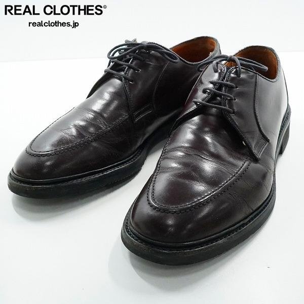 REGAL/リーガル Geox Uチップ レザーシューズ/ビジネスシューズ W449/26.5 /080拍卖