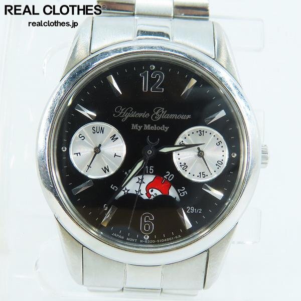 HYSTERIC GLAMOUR×SANRIO/ヒステリックグラマー×サンリオ My Melody 腕時計 【動作未確認】 /000拍卖
