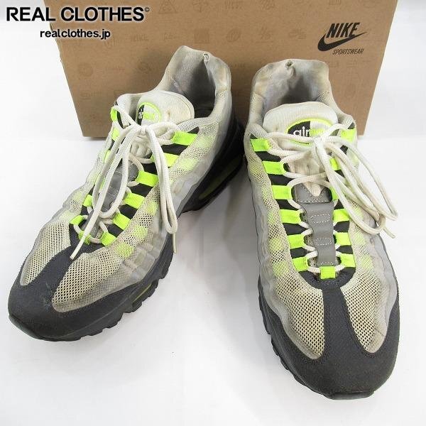 【観賞用】NIKE/ナイキ AIR MAX 95 NO-SEW/ノーソー イエローグラデ 511306-040/29 /080拍卖