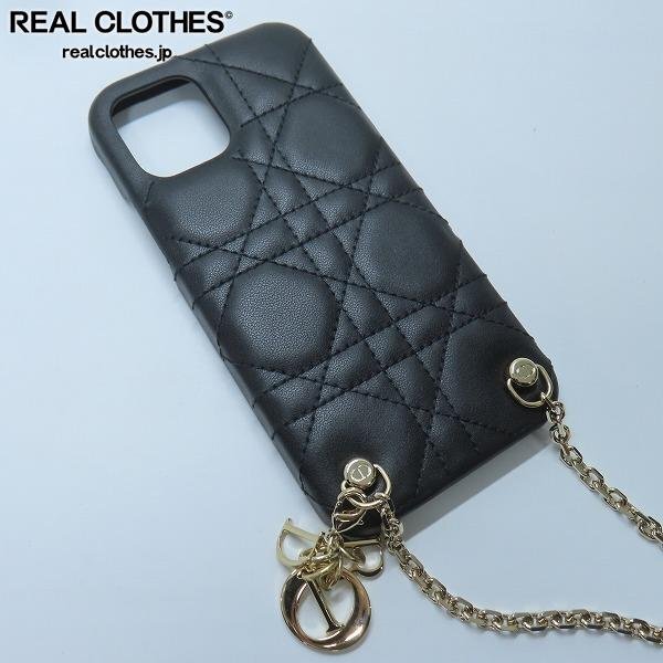 Christian dior/クリスチャン ディオール iPhone12/12Pro用 スマホケース チェーン付き /000拍卖