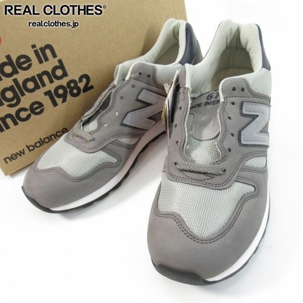 【未使用】NEW BALANCE/ニューバランス Made in England/英国製 スニーカー M670GNS M670GNS/9D /080拍卖