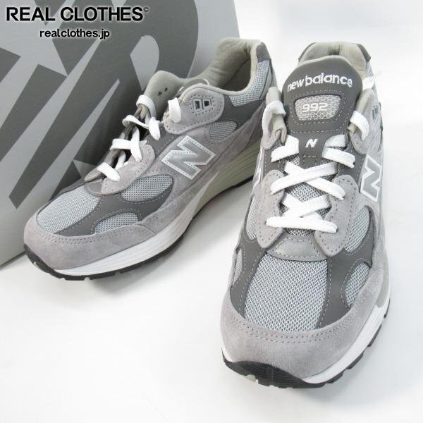 NEW BALANCE/ニューバランス USA製 スニーカー/シューズ U992GY/27 /080拍卖