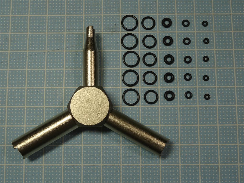 ★ガスガン用バルブレンチ+Oリング 5セット【送料180】0184拍卖