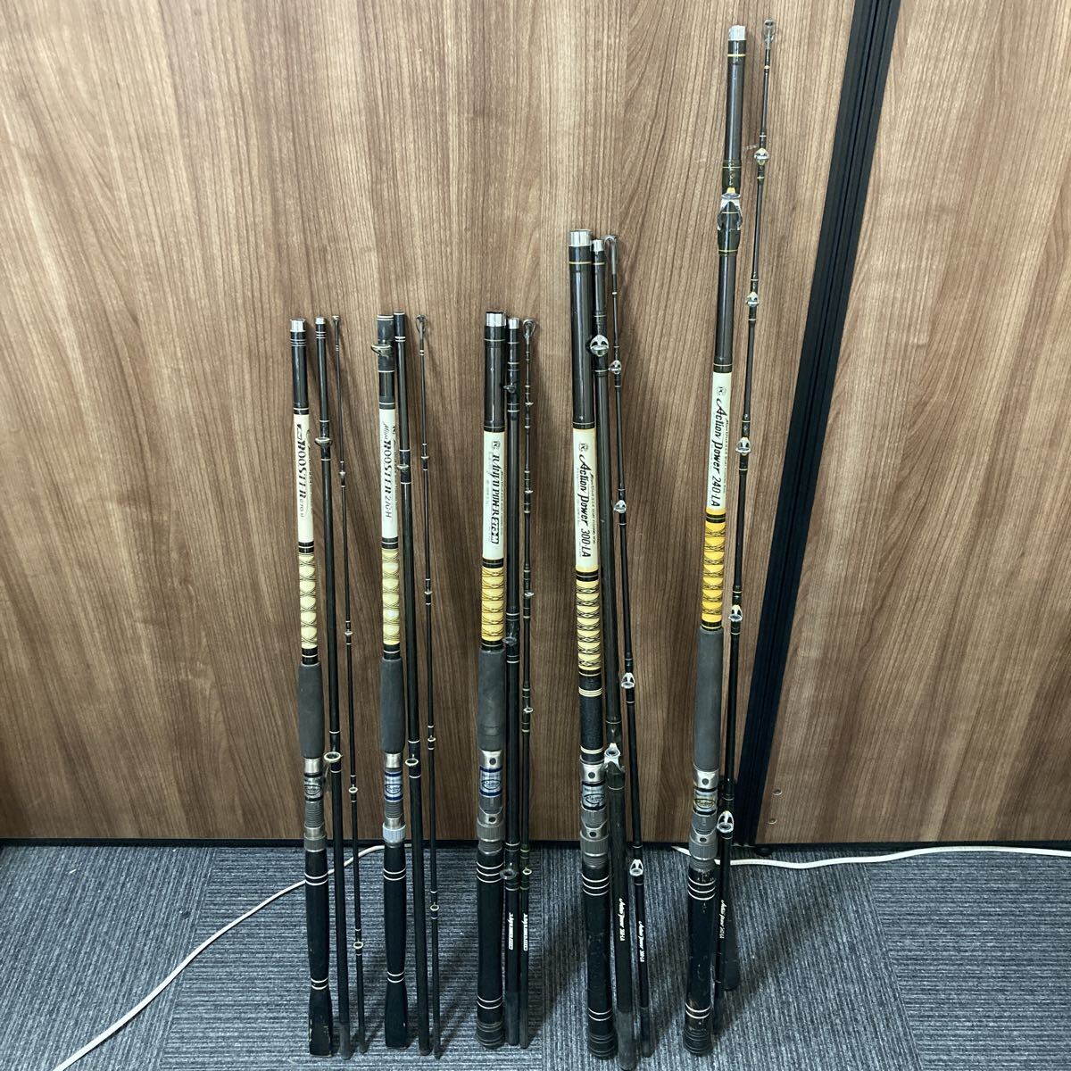 Miya Epoch ミヤエポック 釣り竿 まとめ ミヤルスター アクションパワー ランボーパワー まとめて 5点 釣り具 フィッシング 11 サ 8635拍卖