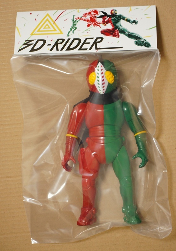 新品 送料無料 RX-NEMESIS 3D RIDER 3Dライダー ソフビ rxnemesis 真頭玩具 realhead リアルヘッド RXネメシス ゴッコ堂 goccodo拍卖