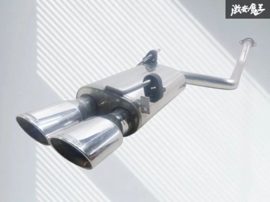 admiration アドミレイション E51 エルグランド 後期 エグゼクティブ マフラー リアピース オーバル デュアル ステンレス 即納 棚E-11拍卖