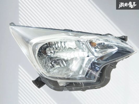 【割れ無し!!】トヨタ 純正 NCP120 NCP125 ラクティス 2011年式 HID ヘッドライト ヘッドランプ 右 右側 運転席側 ICHIKOH 52-212 棚23-2拍卖
