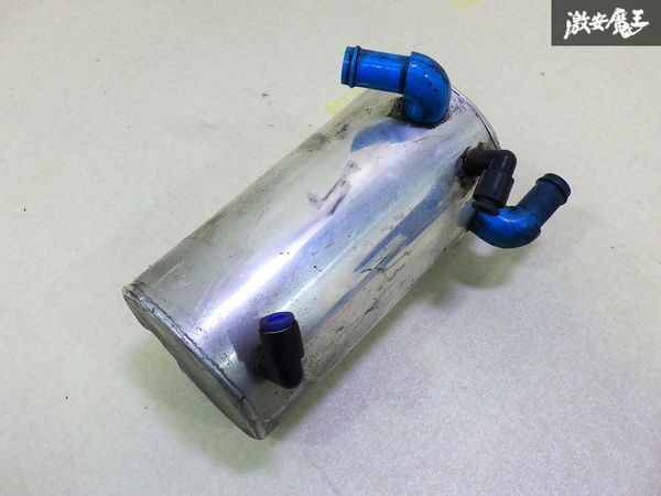 社外 汎用 オイルキャッチ タンク 本体 全長:約15.4cm / 外径:約80.6mm 即納 在庫有 棚拍卖