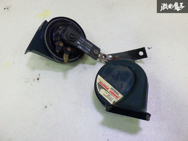 【音出しOK!!】MITSUBA ミツバ アルファ 汎用 MBH-2E11 MBL-2E12 ホーン クラクション 警報機 480Hz 400Hz 即納 棚4-3-B拍卖