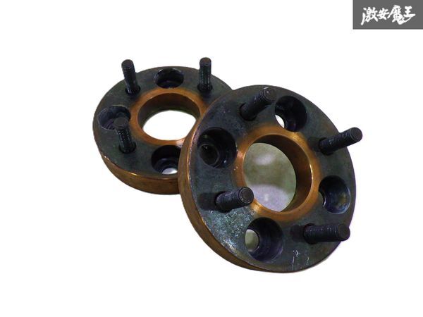 【ストア出品】 社外 ワイドトレッドスペーサー ワイトレ 2枚 厚み:約25mm 4穴 PCD100 ハブ径:57mm M12×P1.5 棚21-1拍卖