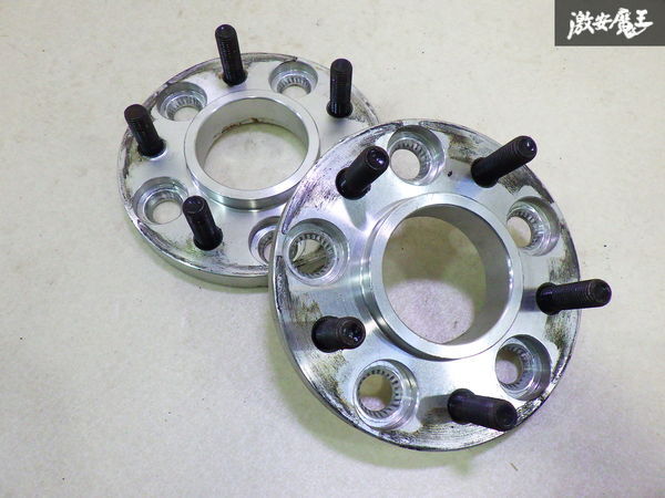 【ストア出品】 Durax 社外 ワイドトレッドスペーサー ワイトレ 2枚 厚み:約15mm 5穴 PCD114.3 ハブ径:60mm M12×P1.5 棚21-1拍卖