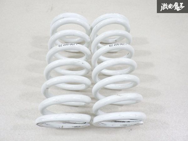 【ストア出品】 社外 車高調用 直巻きスプリング 2本 バネ コイル 自由長 約200mm ID 約62mm 9K 即納 棚22-1拍卖