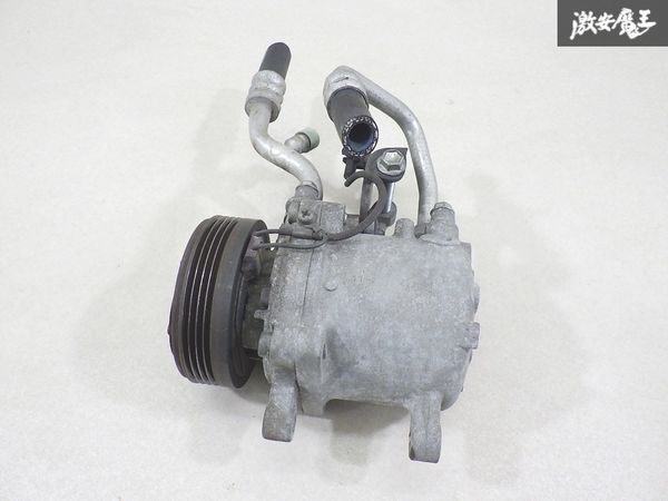 【保証付き】 スズキ 純正 HA24S アルト 2009年 エアコン コンプレッサー A/C DENSO 447260-5963 走行 約44758km 棚K-2拍卖