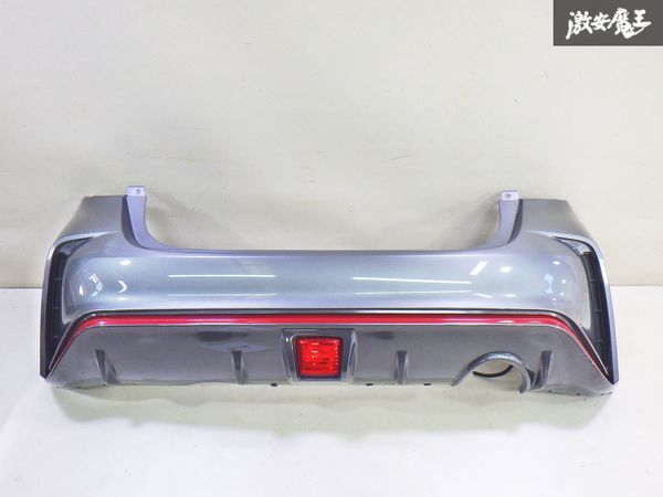 【割れ無し】日産純正 NISMO ニスモ E12 ノート 後期 リアバンパー バックフォグ付 ガンメタ系 即納 棚2F-G-4拍卖