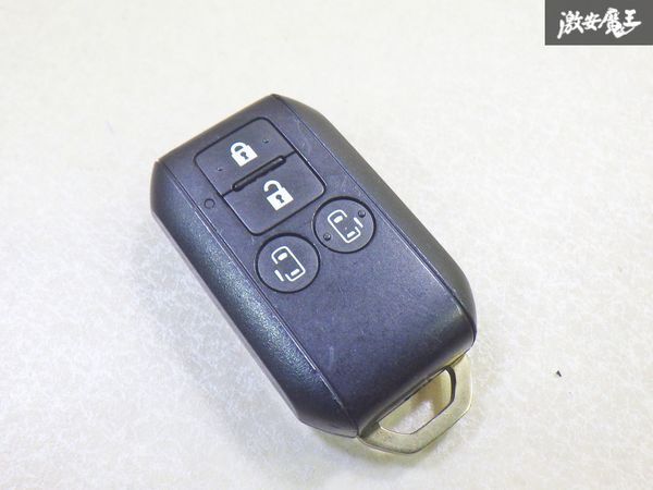 【保証付!!】スズキ 純正 両側パワースライド キーレス リモコンキー 4ボタン 実働車外し 007-AF0028 即納 棚A-6-1-C拍卖