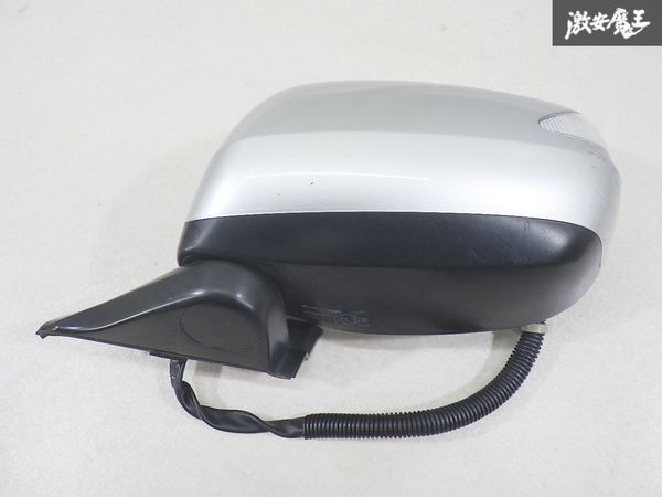 【中古良品 保証付き】 ホンダ 純正 GE6 フィット 2008年 ドアミラー 電動格納 ウインカー 7P 片側のみ GE7 GE8 GE9 カラー NH700M 棚13-2拍卖