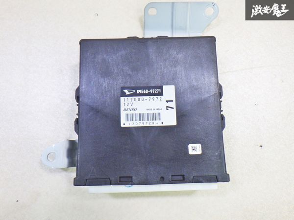 【保証付】ダイハツ 純正L700S ミラジーノ エンジンコンピューター ECU 単体 89560-97271 即納 棚6-1-D拍卖