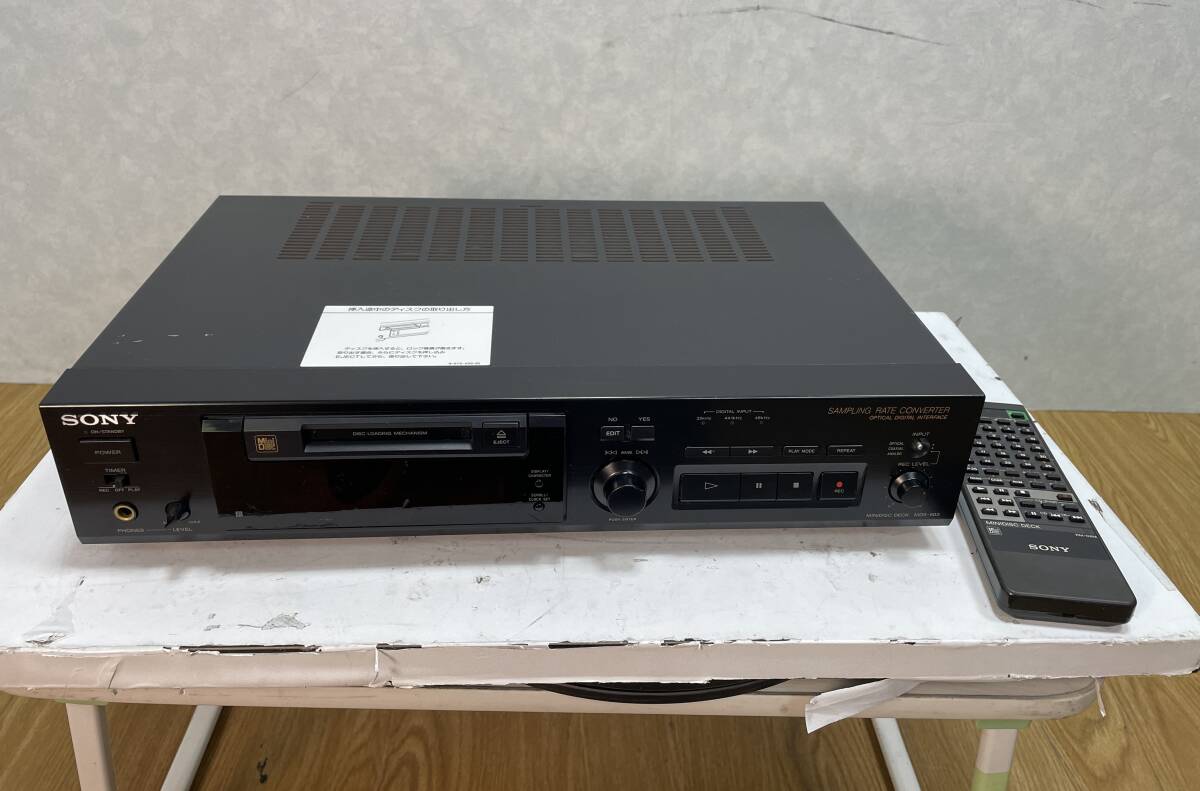 ☆308 ソニー MDデッキ MDS-503 ジャンク品拍卖
