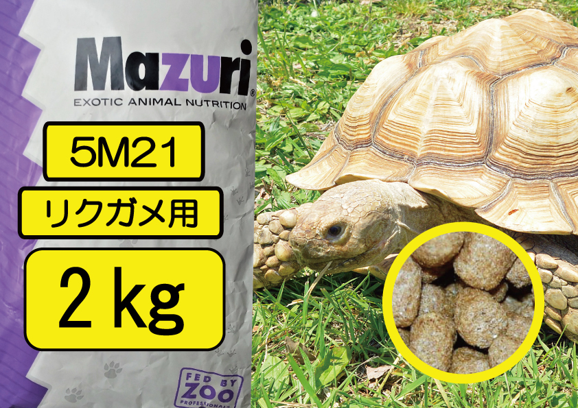 ★送料無料★【マズリMazuri】5M21 トータスダイエット リクガメ用フード 2kg リクガメ、イグアナ用拍卖