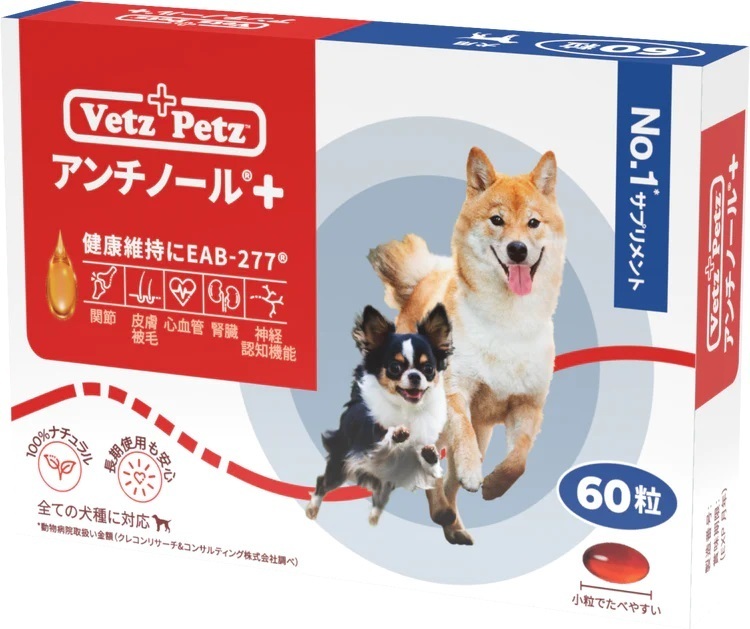 定形外郵便140円可 犬 アンチノール プラス1箱 60粒入 賞味期限28年1月拍卖