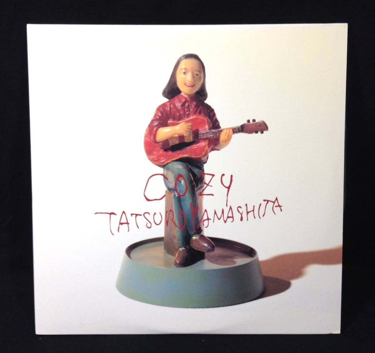 ykbd/25/1115/p80/Y/19★山下達郎「Cozy」LPレコード(12インチ)ペーパーフィギュア付/Moon Records(WPJV-7450/7451)/シティポップ 2枚組拍卖