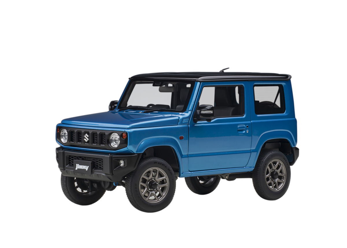 AUTO art 78502 1/18 スズキ ジムニー (JB64) (ブルー・メタリック/ブラック・ルーフ)拍卖
