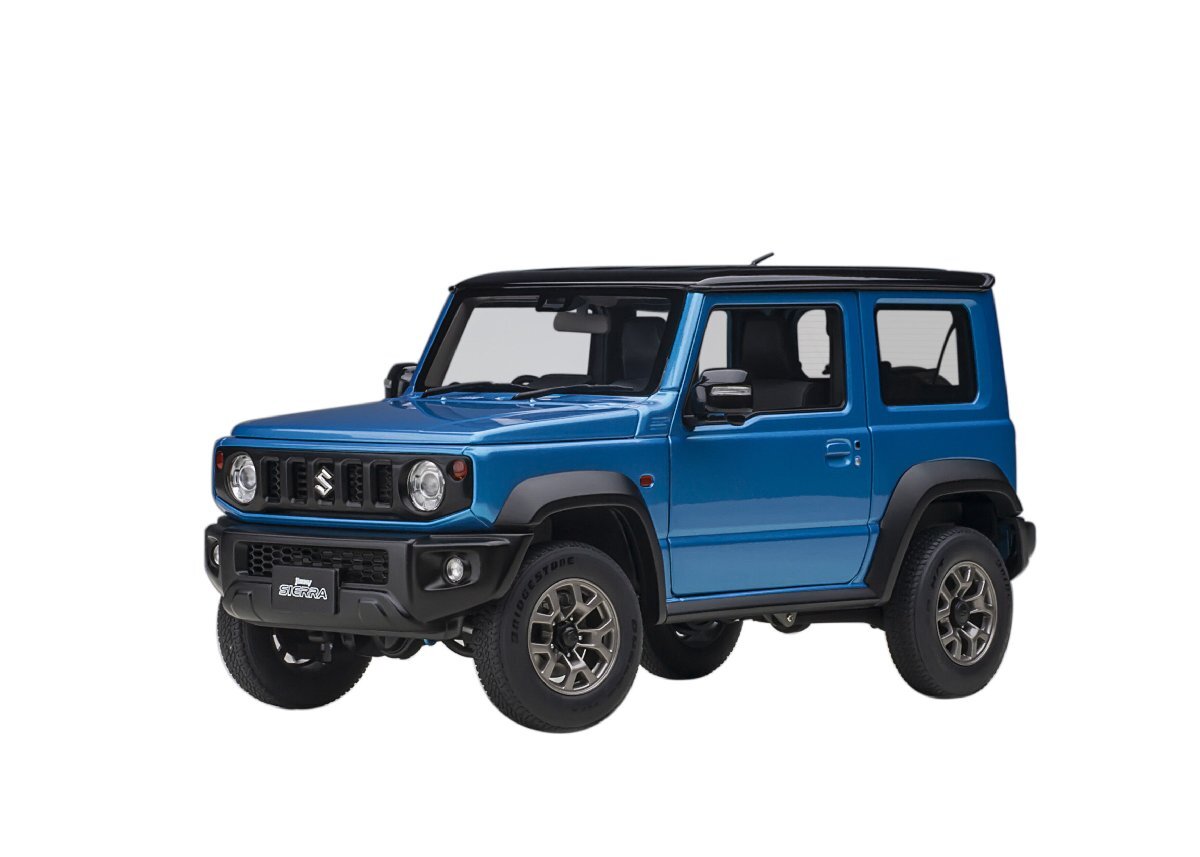 AUTO art 78507 1/18 スズキ ジムニー シエラ (JB74) (ブルー・メタリック/ブラック・ルーフ)拍卖