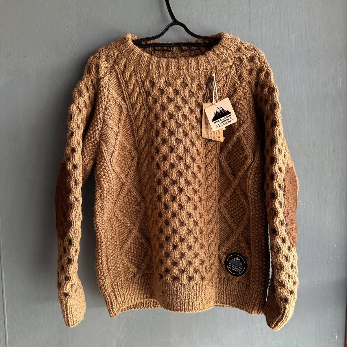 HIMALAYAN CLIMBERS HAND-KNIT MADE IN NEPAL ヒマラヤン クライマーズ ハンドニット拍卖