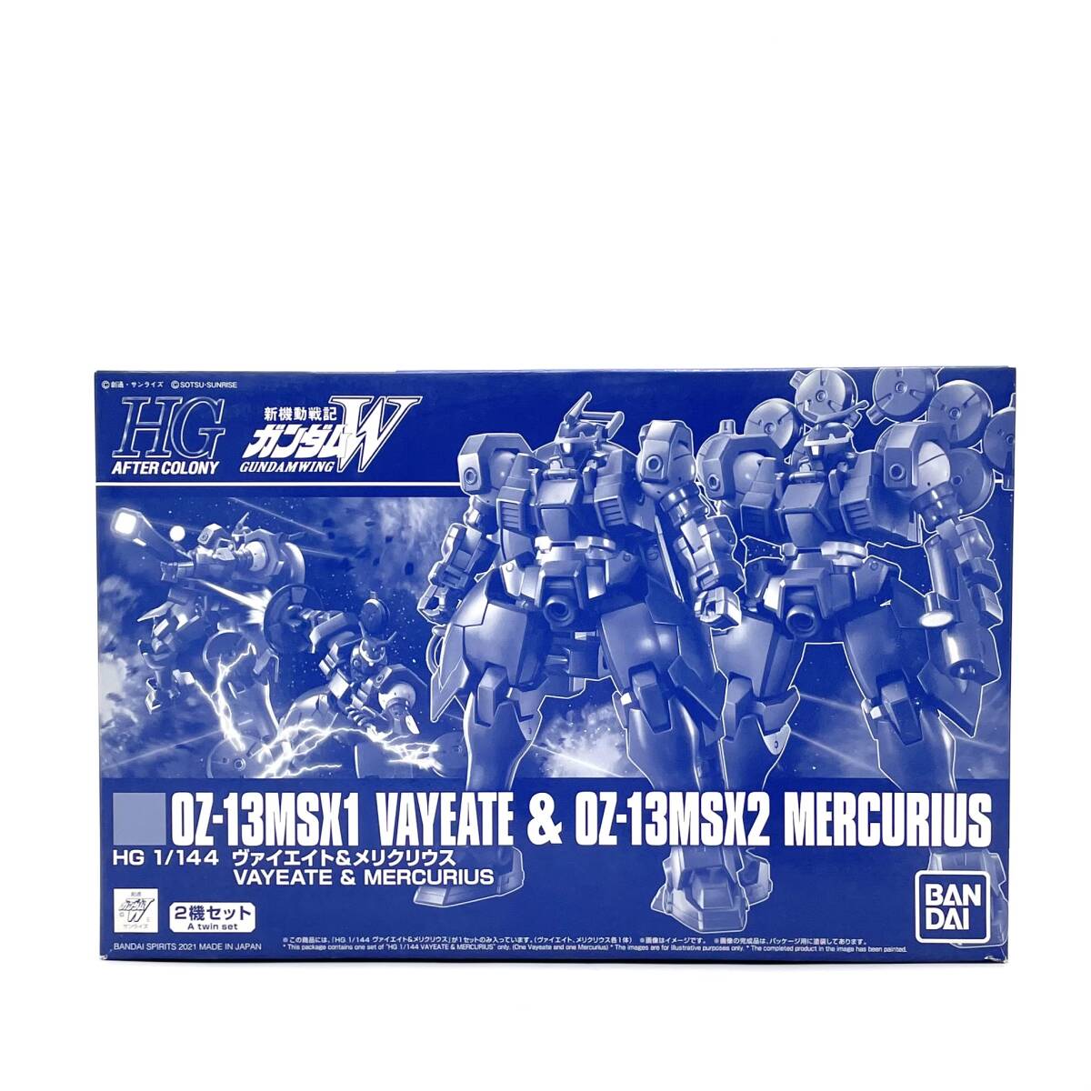 【未組立】1円 HG 1/144 新機動戦記ガンダムW ヴァイエイト & メリクリウス拍卖