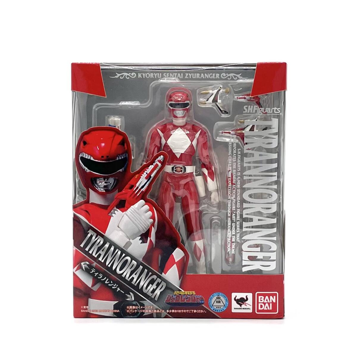 【未開封】1円 S.H.フィギュアーツ 恐竜戦隊ジュウレンジャー ティラノレンジャー S.H.Figuarts バンダイ拍卖