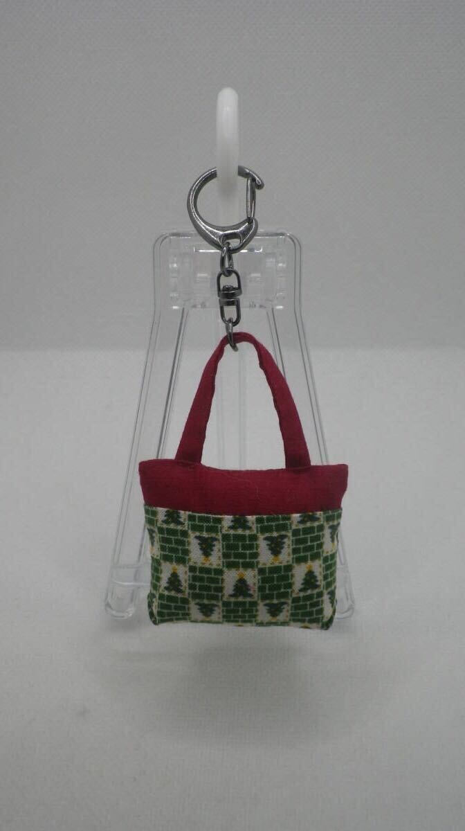 キーホルダー ミニミニバック型 クリスマス柄⑦拍卖