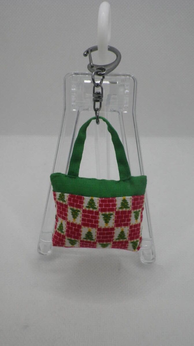 キーホルダー ミニミニバック型 クリスマス柄⑧拍卖