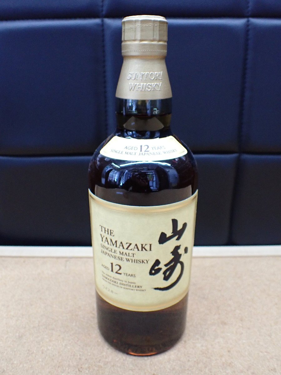 未開栓 山崎12年 SUNTORY/サントリー 700ml ウイスキー シングルモルト拍卖