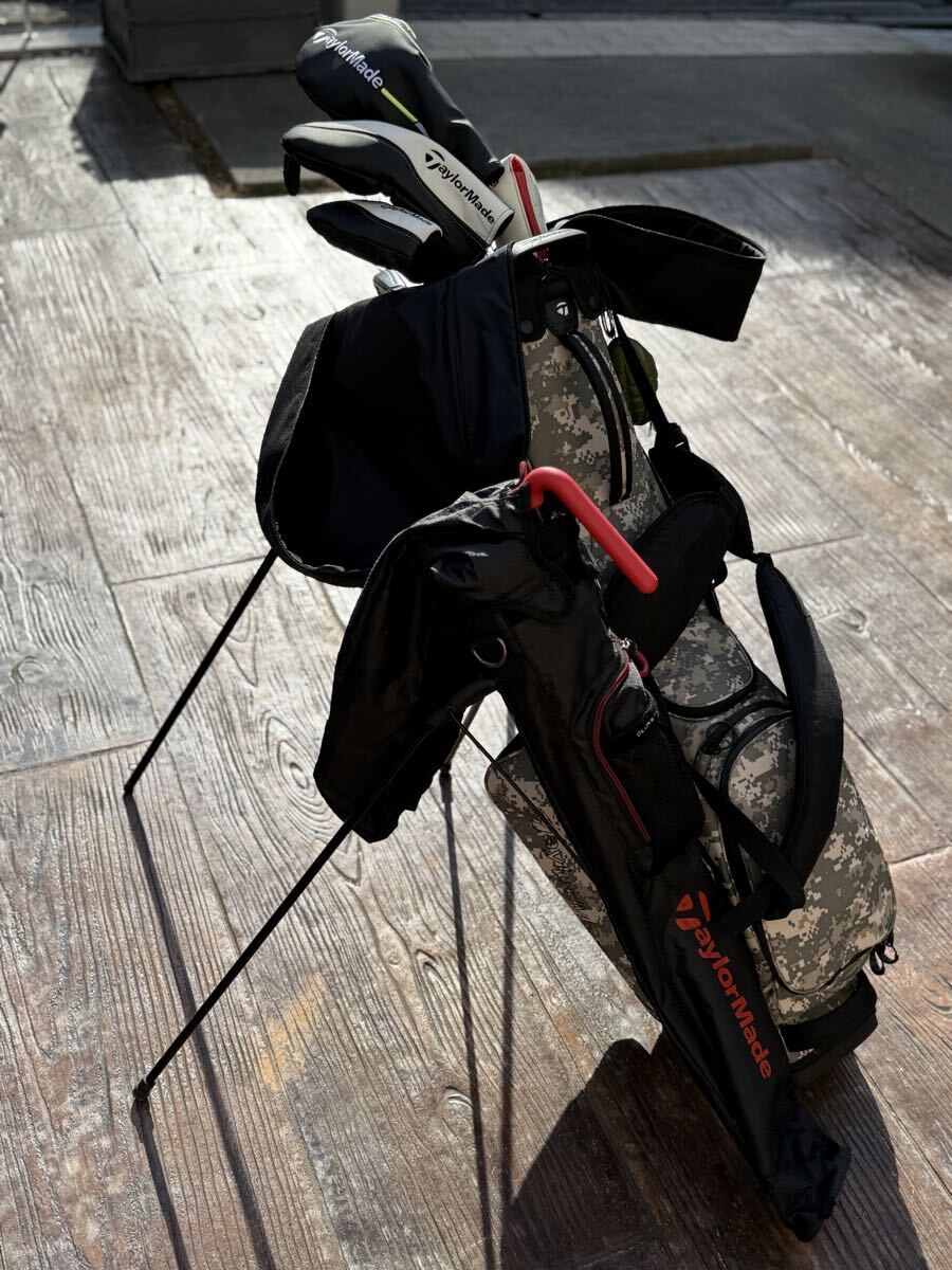 【初心者向け・豪華フルセット】人気ブランド テーラーメイド M2 ドライバー&アイアン+ウェッジ+パター+キャディバッグ 即ラウンド可能拍卖