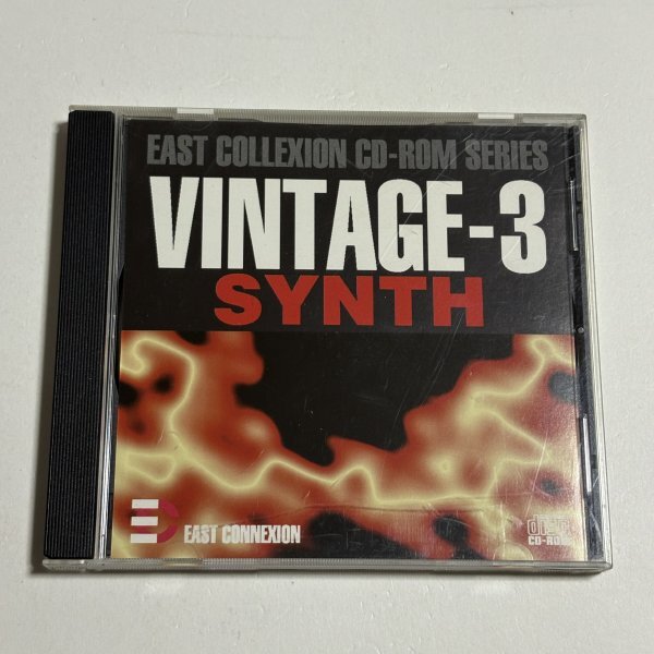 CD-ROM『VINTAGE-3 SYNTH』ヴィンテージ・シンセサイザー サンプリング AKAI S3000XL S1000 S1100 Prophet-5 ARP JUPITER MOOG DX7 TB-303拍卖