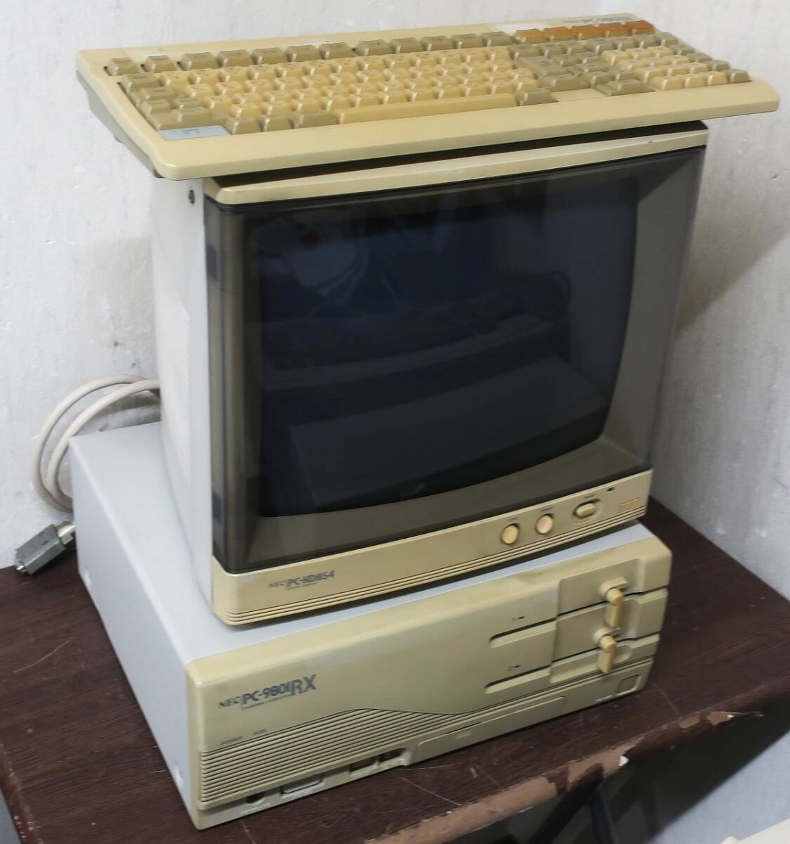 NEC《パーソナルコンピュータ》PC-9801RX4/PC-KD854拍卖