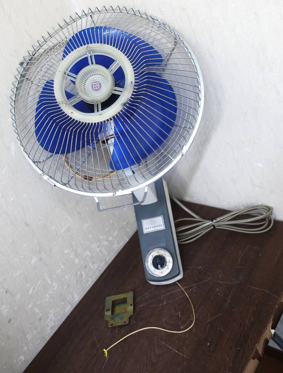 レトロ●National/ナショナル《壁掛け扇風機》F-30TZ拍卖