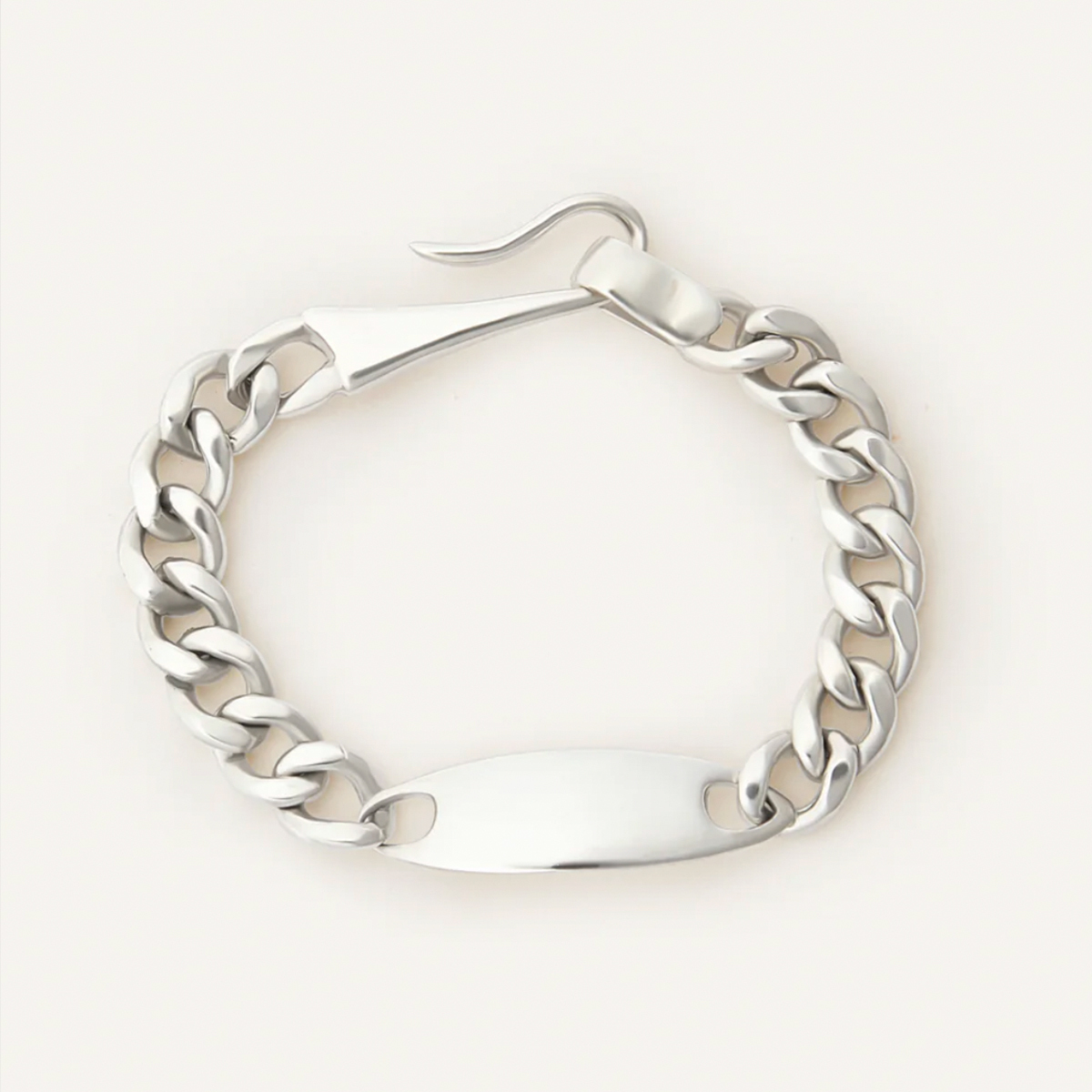 HERNAN HERDEZ ID Bracelet / Sterling Silver / エルナンエルデス シルバー ブレスレット拍卖