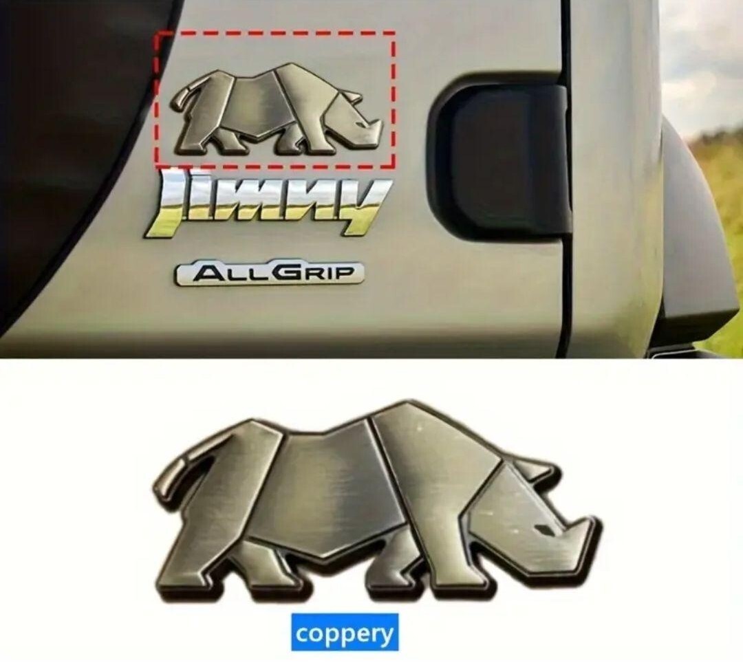 新品 ジムニー ジムニーシエラ ブロンズ メタルエンブレム JB64 JB74 エンブレム メタル バッジ バッヂ ロゴエンブレム ブロンズ拍卖