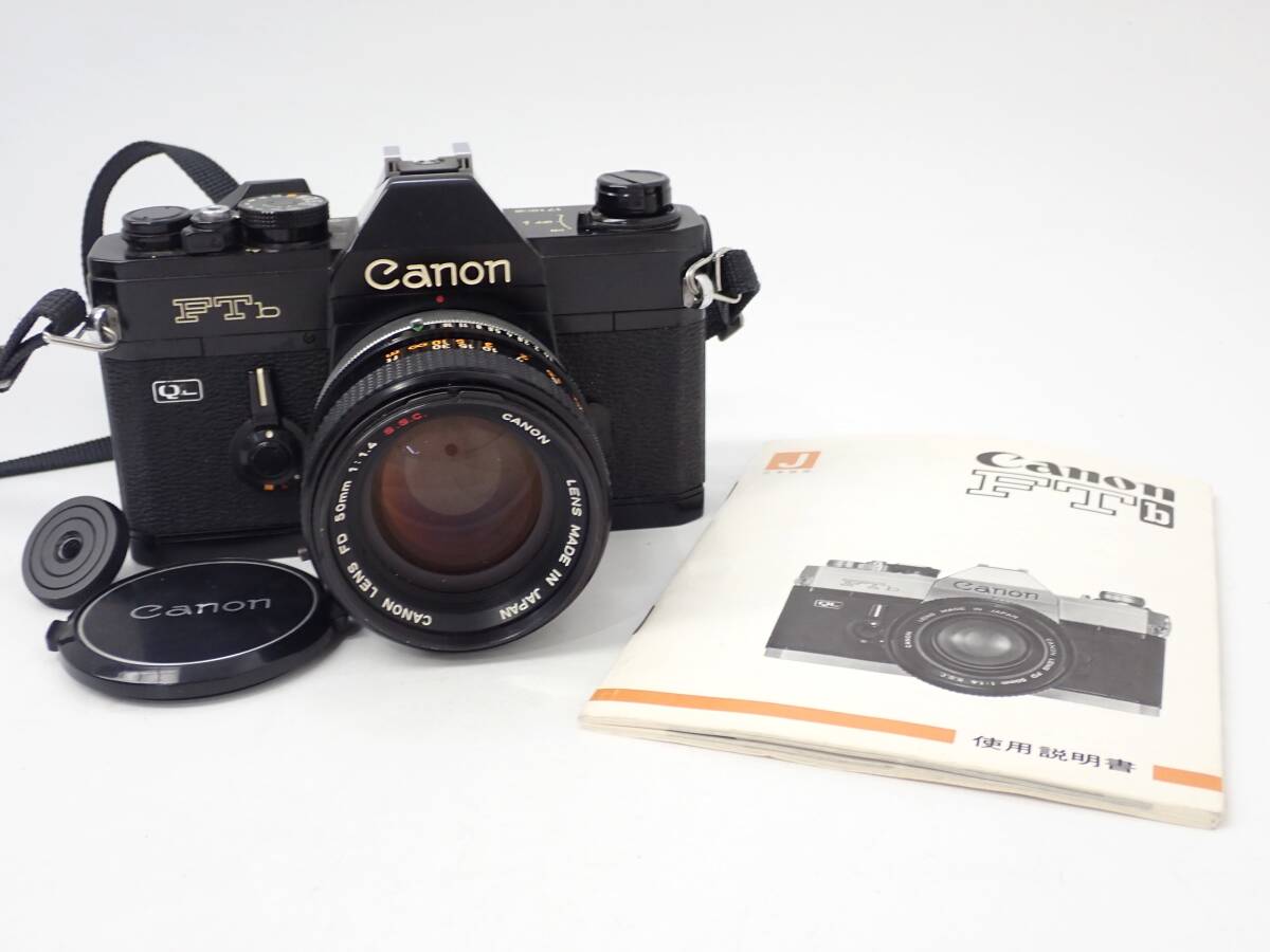 1円~☆CANON キャノン FTb フィルムカメラ 一眼レフカメラ ブラックカラー レトロカメラ アンティーク コレクション/品1118-1000拍卖
