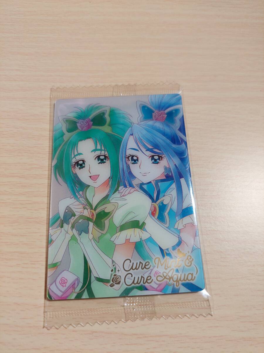 未開封 プリキュア ウエハース キュアミント&キュアアクア HR №25拍卖