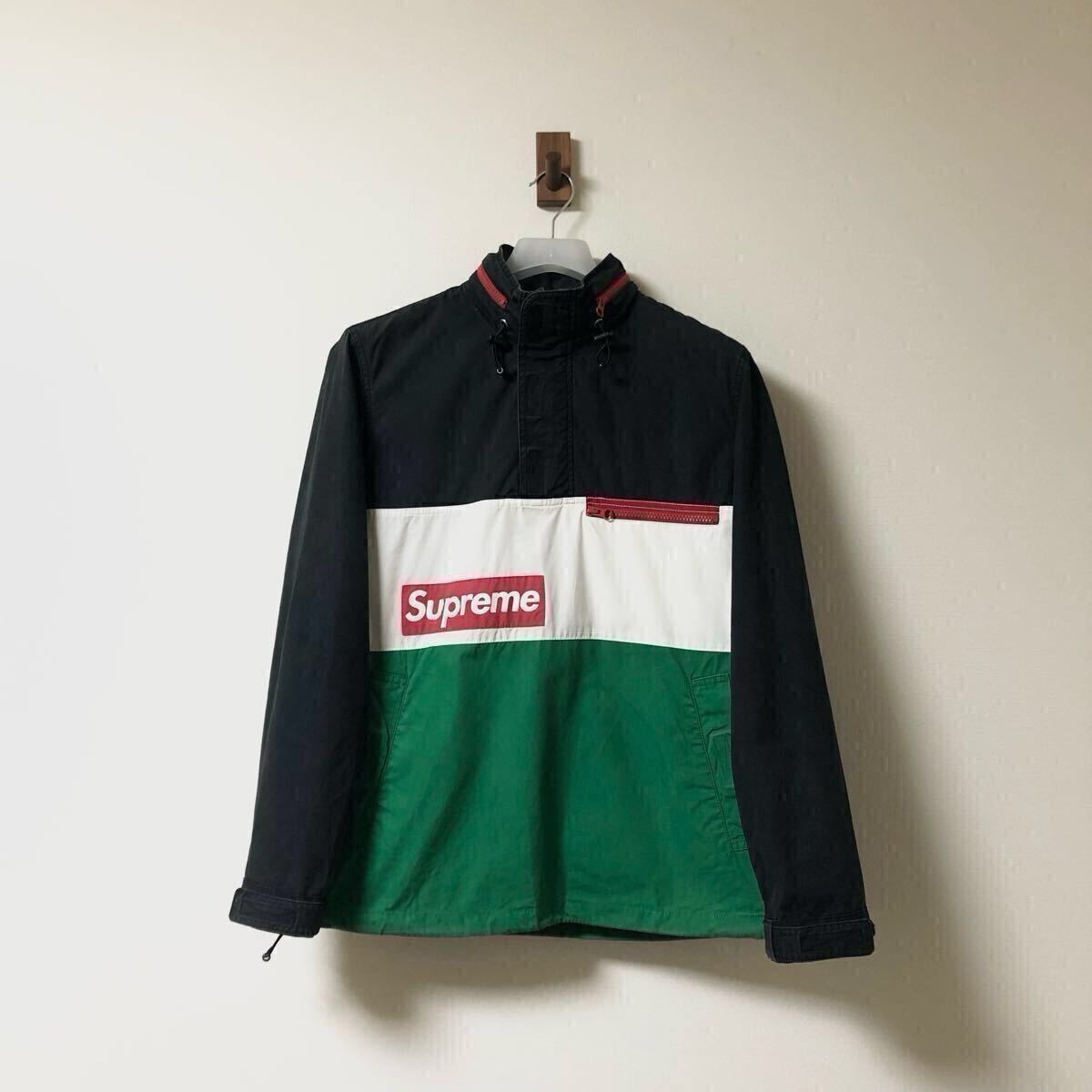 名作 Supreme 14SS F-1 Pullover Jacket シュプリーム ブルゾン アウター アノラックパーカー拍卖