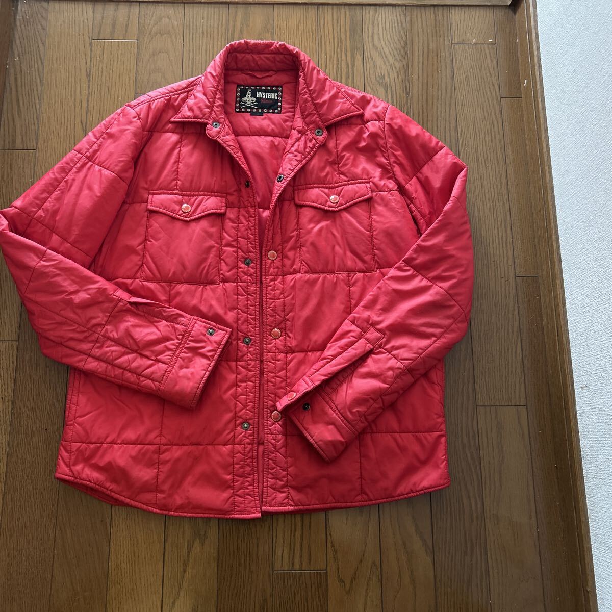 お探しの方。レア物。 ヒステリックグラマー アウターHYSTERIC GLAMOUR セーター サイズL 赤拍卖