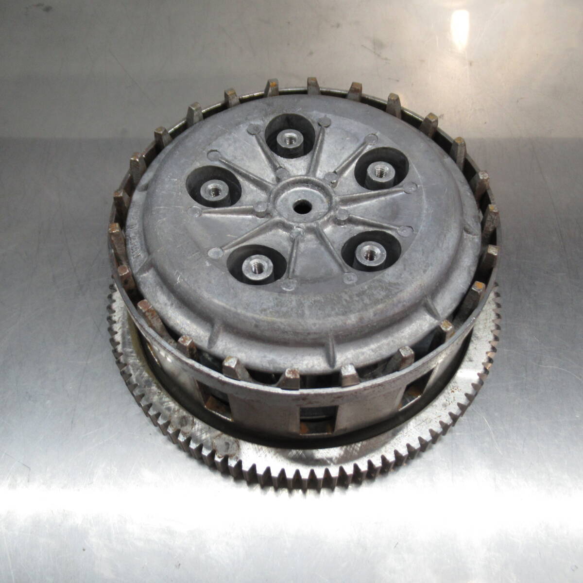 カワサキ Z1 Z2 KZ900 KZ1000 Z750Four LTD Z1R 純正 クラッチハウジング レストアベース【080】USA-O-088拍卖