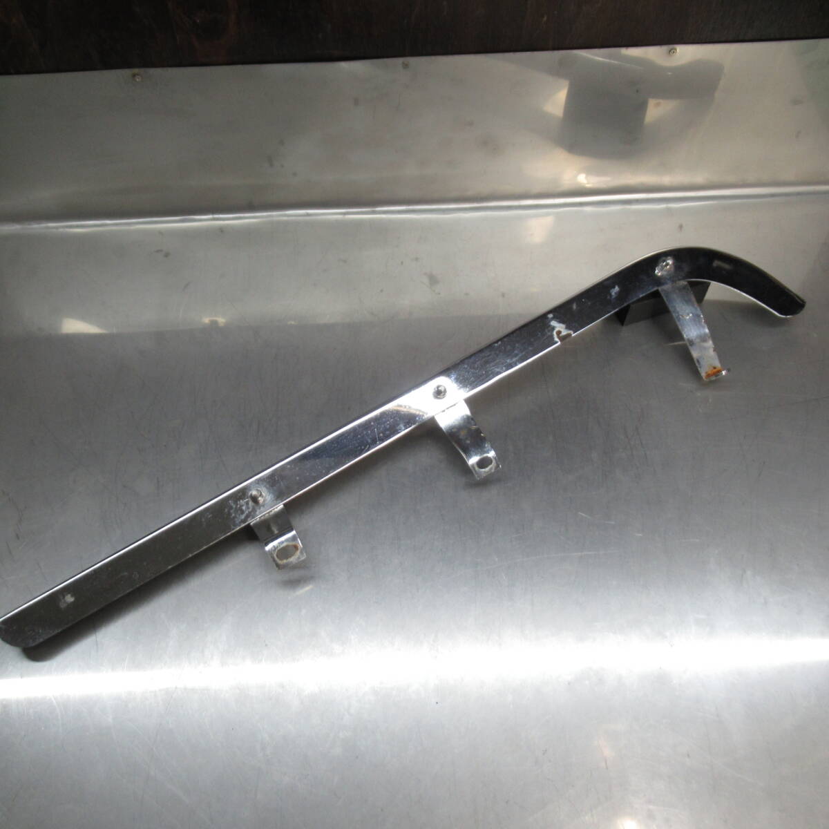 カワサキ Z1 Z2 KZ900 KZ1000 社外 メッキ チェーンカバー 当時物【100】INO-E-056拍卖