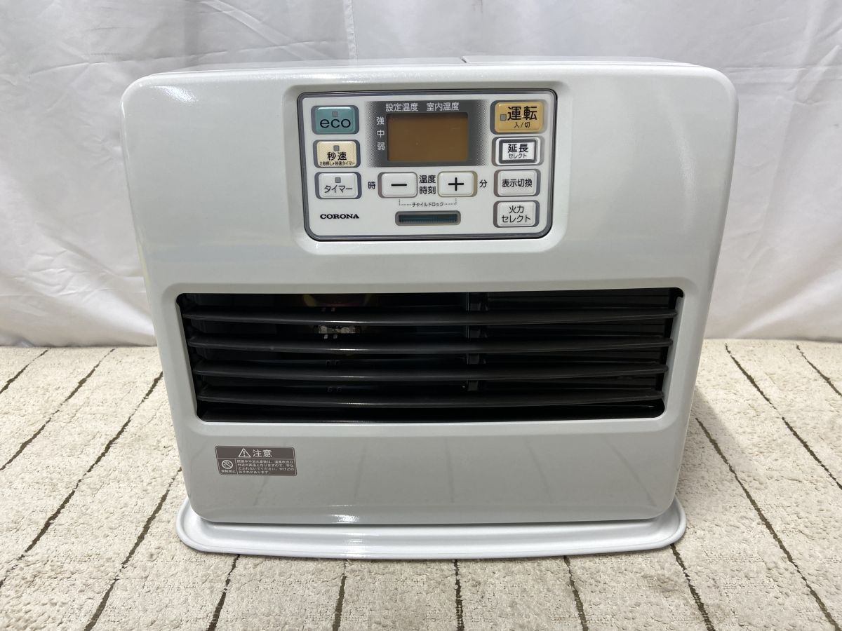 【R907】美品 動作OK CORONA コロナ 石油ファンヒーター FH-ST4620BY 2020年 ストーブ 灯油 木造〜12畳/コンクリート〜17畳 タンク7.2L拍卖