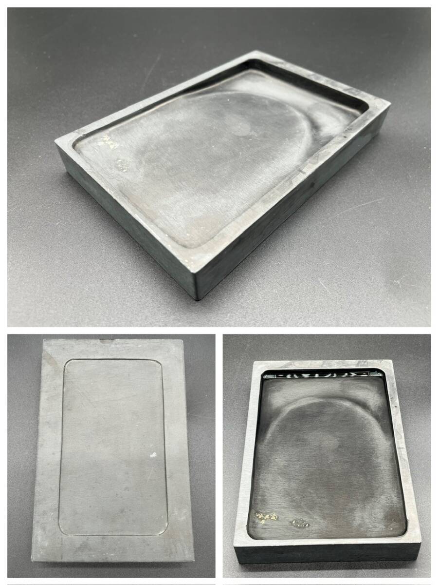 端渓硯 11.8×17.9×2.5㎝ 1056g 文房四宝 骨董品 唐硯 中国美術 古玩 書道用具 書道具 中国 古硯 硯 (20315)拍卖