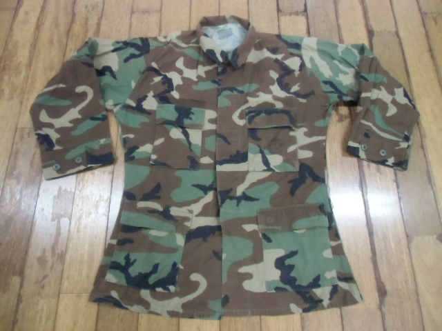 h-66 ミリタリー サバゲー 米軍放出品 迷彩服 戦闘服 作業服 ウッドランド ジャケット シャツ アメカジ カモフラ コンバット コスプレ L-R拍卖