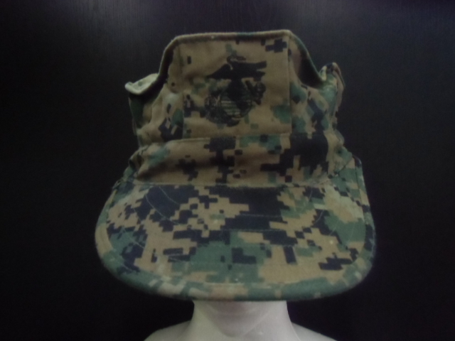 A-2 ミリタリー コンバット サバゲー タクティカル 米軍放出品 USMC 迷彩服 戦闘服 作業服 帽子 キャップ カモフラ Mサイズ 送料198円拍卖